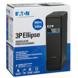 3P900UI - Onduleur Offline Eaton 3P 900 VA 4 prises IEC + USB rack/tour